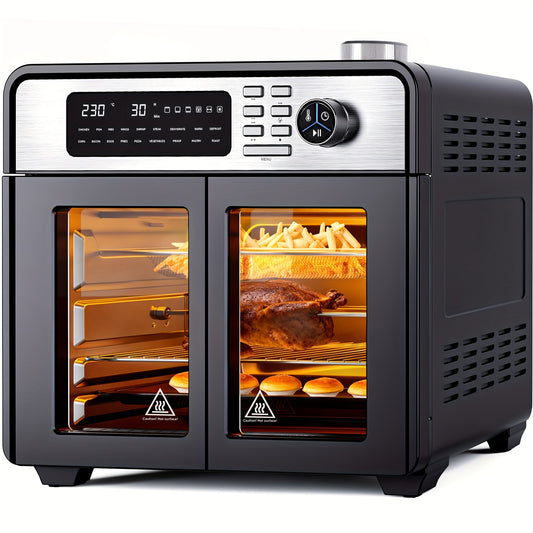 28L Air Fryer Oven with Rotisserie 18-in-1