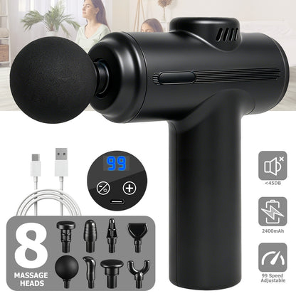 Mini Massage Gun with 99 Speed Levels
