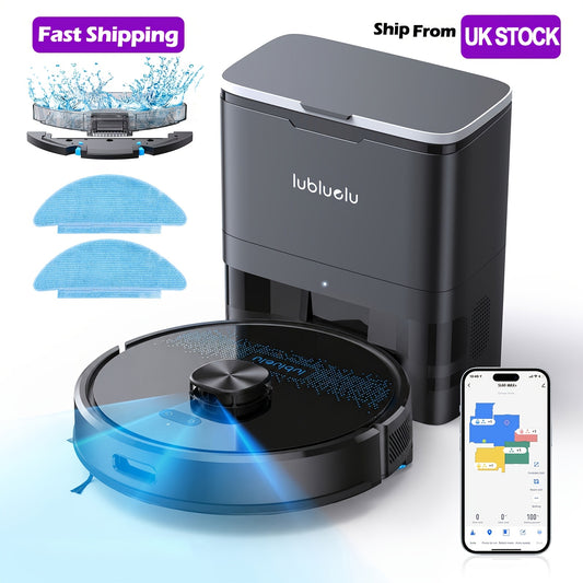 SL60Max Robot Vacuum with Self-Emptying 6500Pa