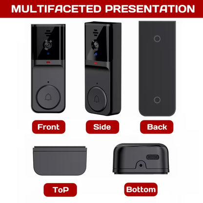 Smart Doorbell Camera with 4.6-Inch HD Display
