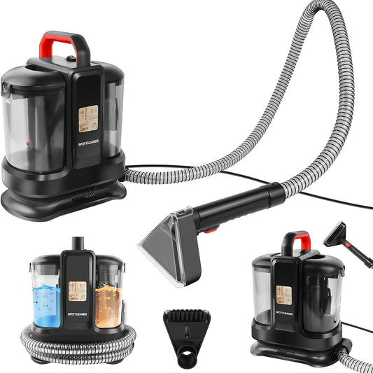 700W Handheld Spot Carpet & Upholstery Cleaner 17kPa