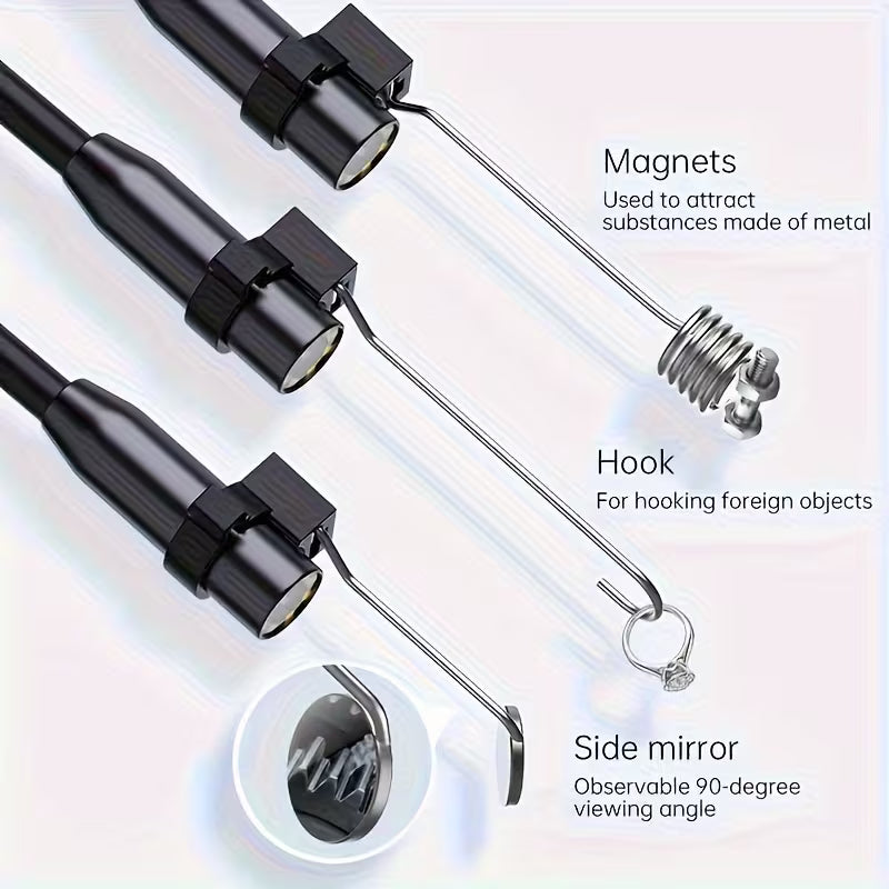 WKR Industrial Endoscope Camera 1920 HD 8mm IP67