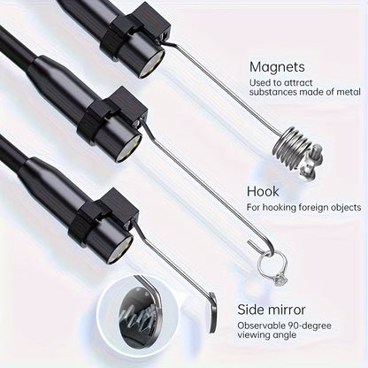 WKR Industrial Endoscope Camera 1920 HD 8mm IP67
