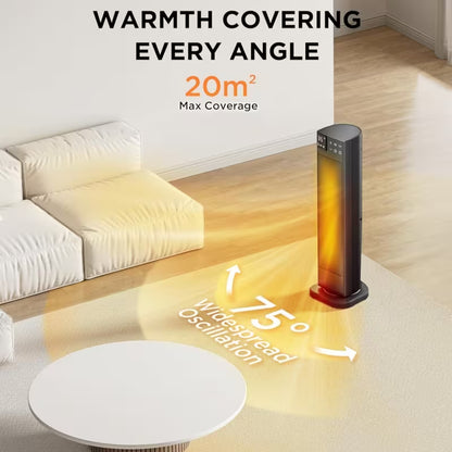 2000W Ceramic Space Heater 23-Inch