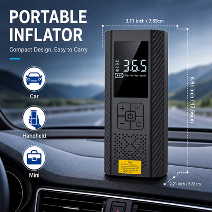 Portable USB Rechargeable 150 PSI Air Compressor
