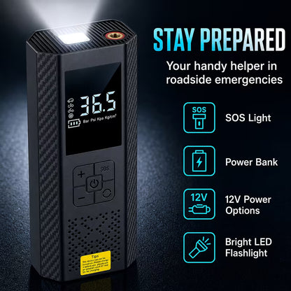 Portable USB Rechargeable 150 PSI Air Compressor
