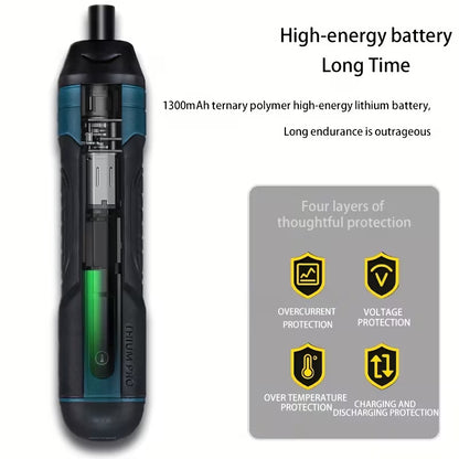 3.6V Electric Screwdriver with Adjustable Torque