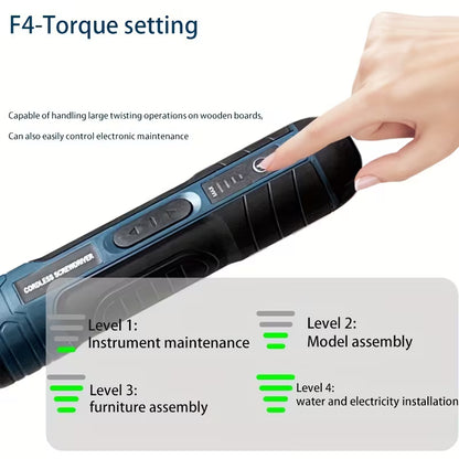 3.6V Electric Screwdriver with Adjustable Torque